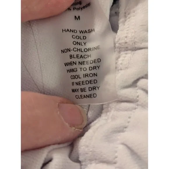 PinkBlush Blue Floral Ruffle Maternity One-Piece Swimsuit – Size M  – NWT - Picture 11 of 12